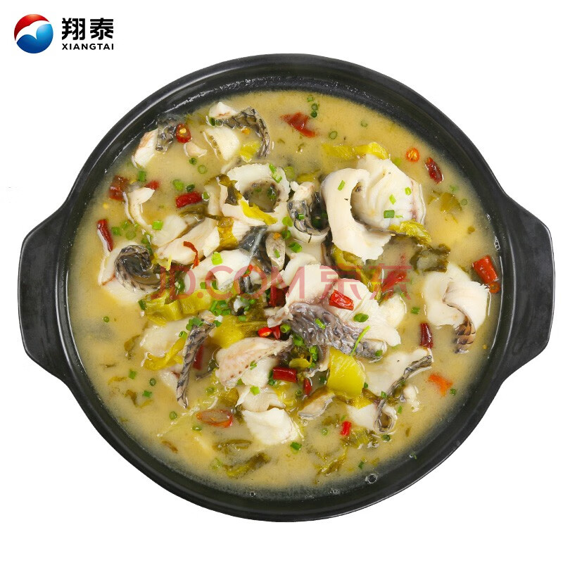 翔泰 酸菜魚500g*2盒 免漿魚片250g*1袋 家庭裝速食半成品菜解凍即烹