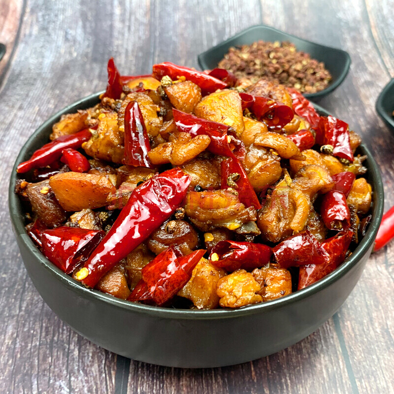 手撕椒麻鸡整只重庆辣子鸡特产熟食肉食即食粤味真空丰都麻辣老鸡