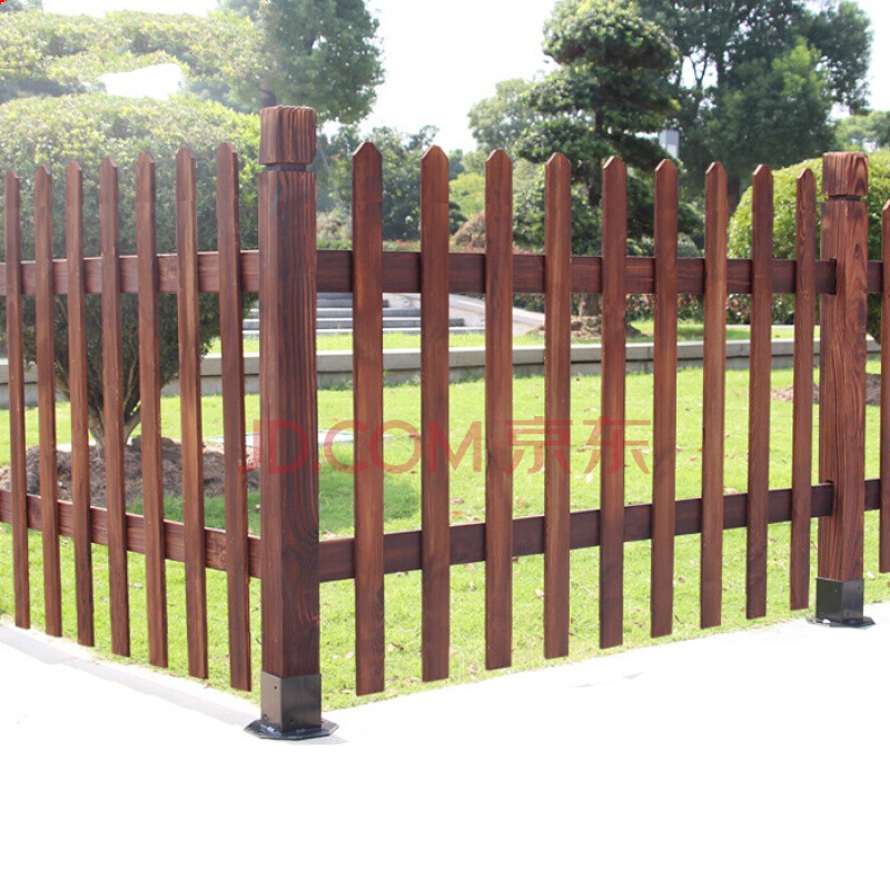 斯杰家园艺户外木栅栏防腐木栅栏围栏室外园艺实木围栏护栏围墙篱笆