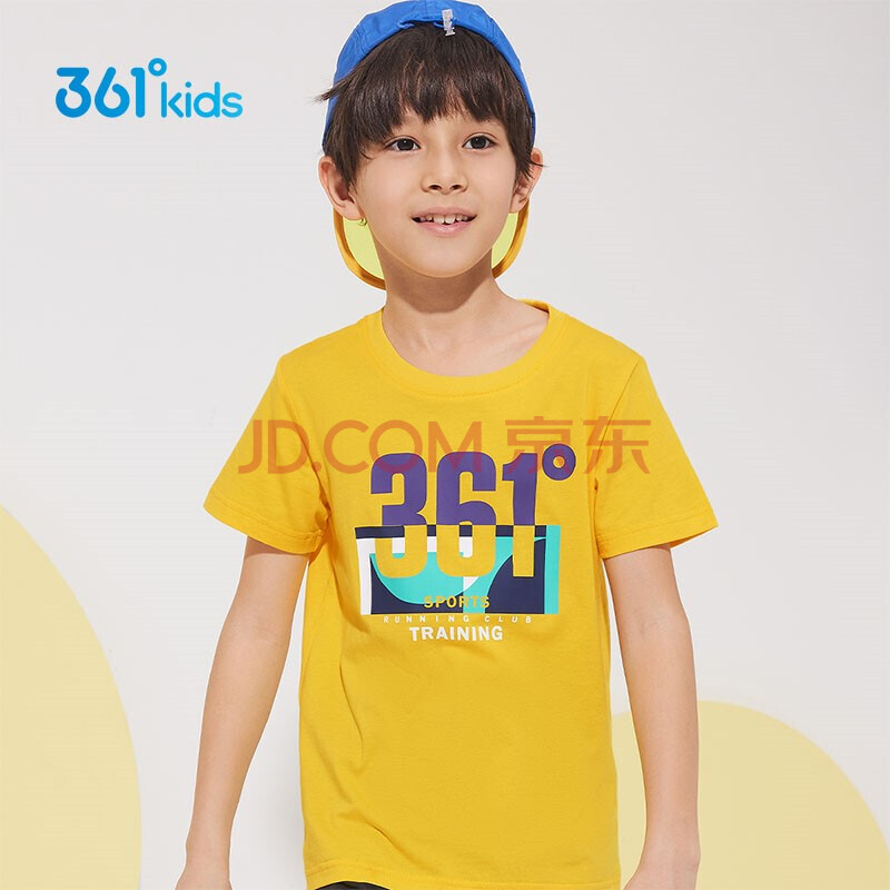 361°361童装儿童短袖2021夏季男童短袖t恤男大童夏季短袖上衣 zyn