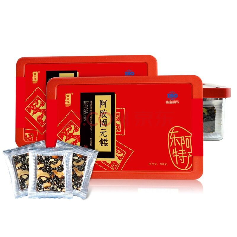 冬梅姐阿胶糕 500g 女士补阿胶固元糕阿胶膏纯手工山东即食阿娇