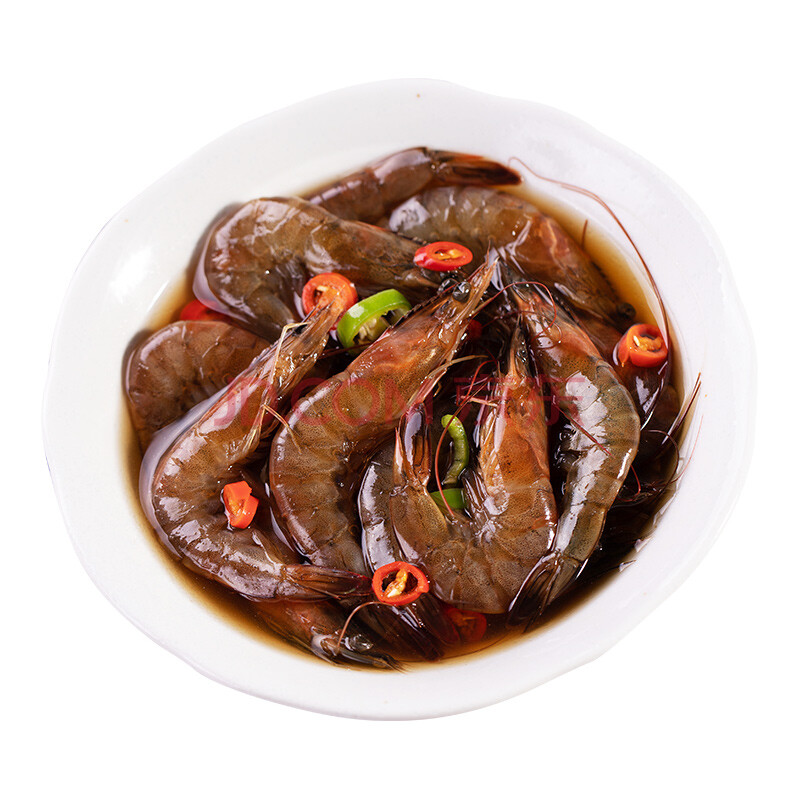 网红熟醉虾生腌即食生呛大虾甜辣鲜活罐装舟山宁波小海鲜特产刺身 450