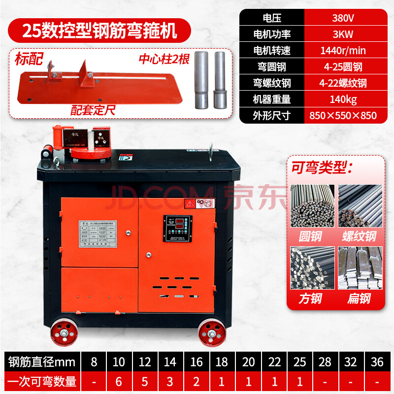 gf20型36型全自動數控鋼筋彎箍機箍筋彎曲彎箍機數控折彎機 25型數控