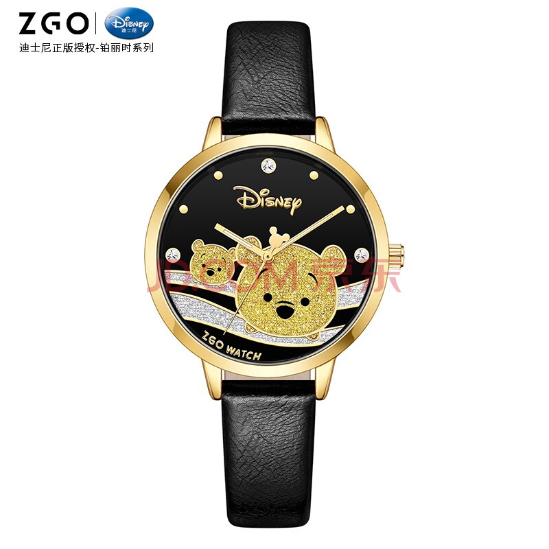 正港zgo 迪士尼系列 手表女学生潮流时尚石英表大学生中学生手表女生