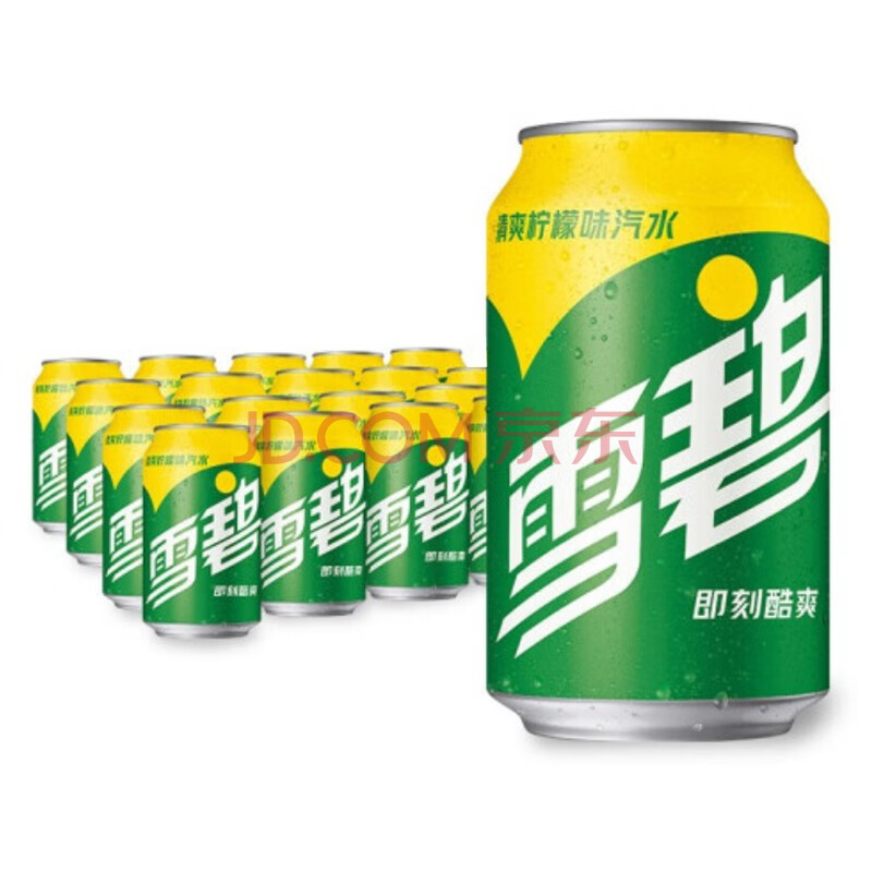 【华晨宇代言】雪碧 sprite 柠檬味 汽水 碳酸饮料 可口可乐出品 330