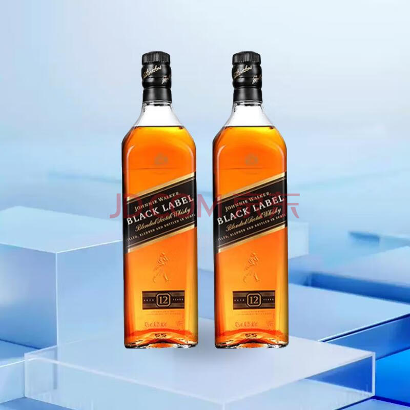 ӣJOHNNIE WALKERƺڷ ո͵ʿɾ ԭƿ  Ӻ 1000mL 2ƿ -ƿ336Ԫ
