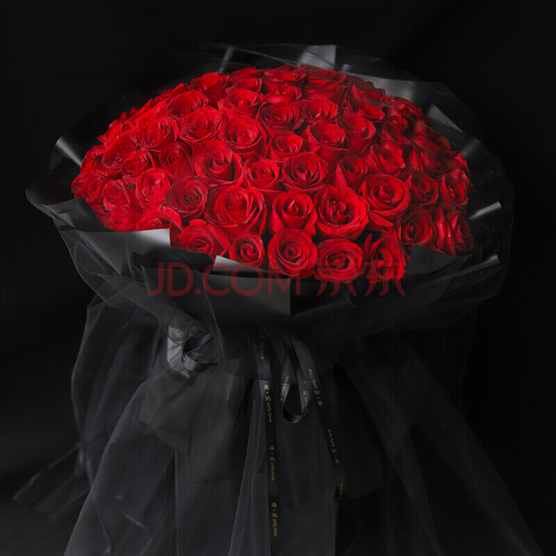 99朵红玫瑰花束鲜花 同城配送生日礼物送女友老婆北京合肥武汉杭州