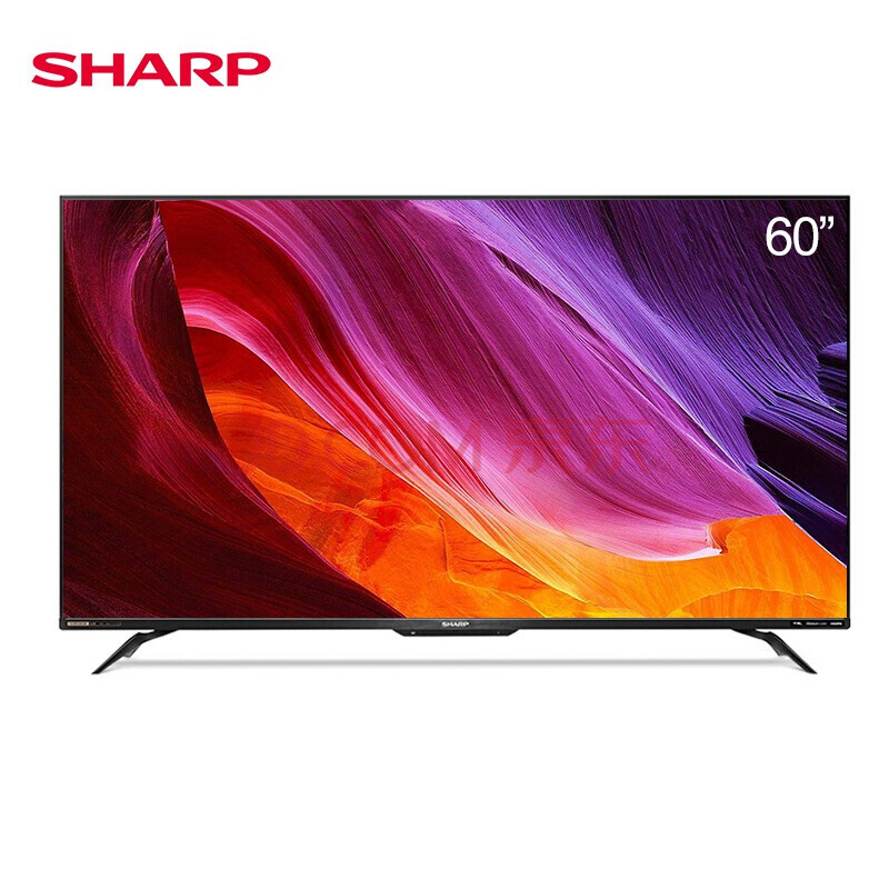 夏普(sharp) 60c6uz 60英寸 4k高清 广色域 memc hdr10 ai语音 人工