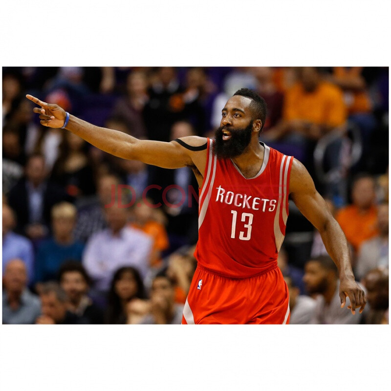 狼天影 哈登海报墙纸墙贴詹姆斯哈登篮网队篮球卧室学生宿舍房间装饰