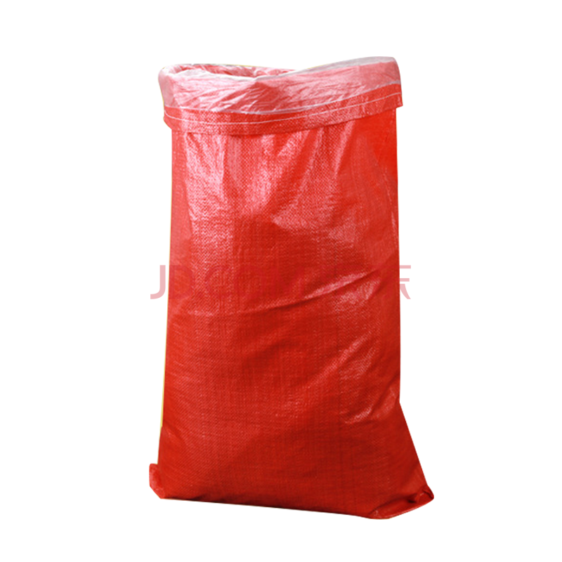 搬家蛇皮袋电商快递打包袋麻袋饲料化肥塑料袋(10条装) 红色-10条装