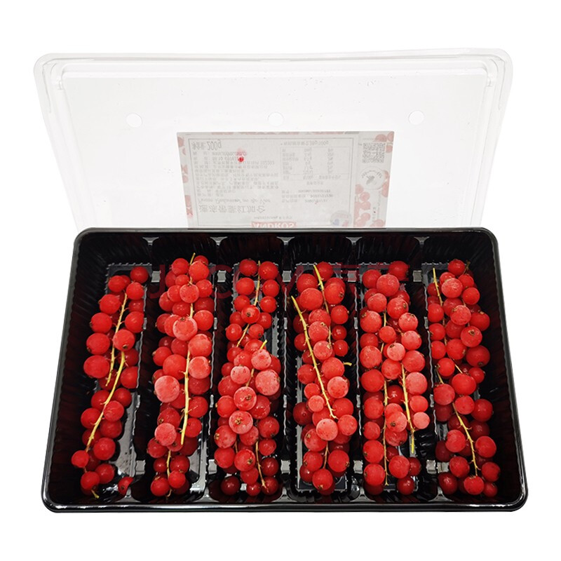 新鲜冷冻红加仑水果法国速冻新鲜红加仑果烘培糕点装饰 法国红加仑200