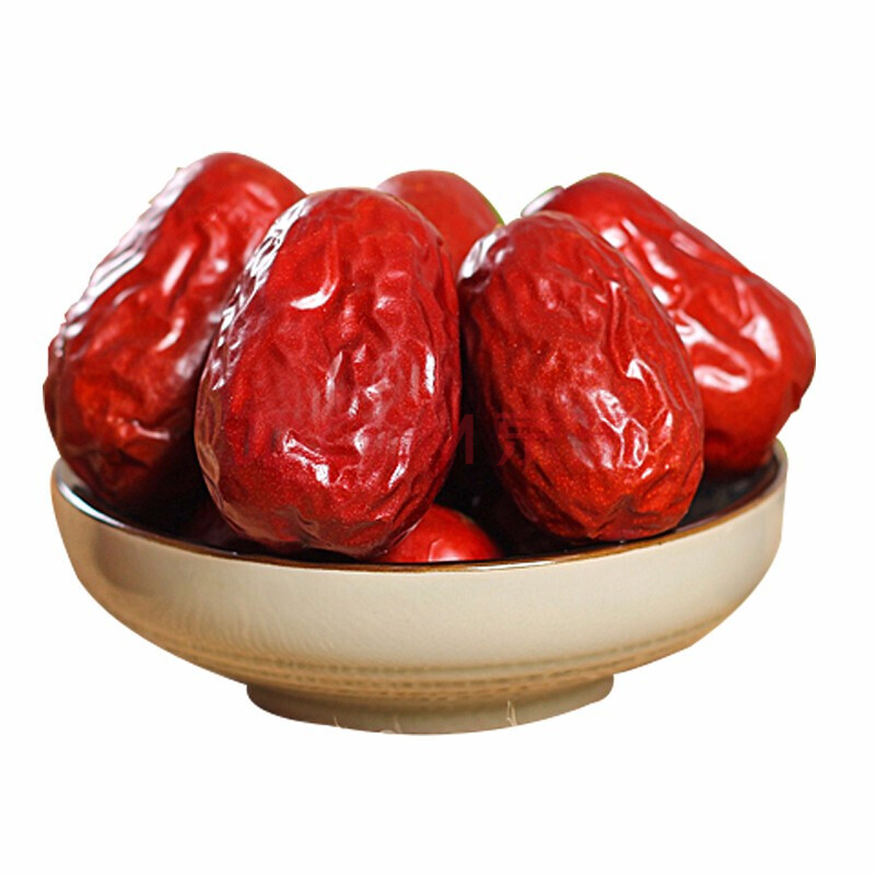黑枣/红枣 陕西狗头枣 紫晶枣陕北清涧大枣 红枣500g*3袋