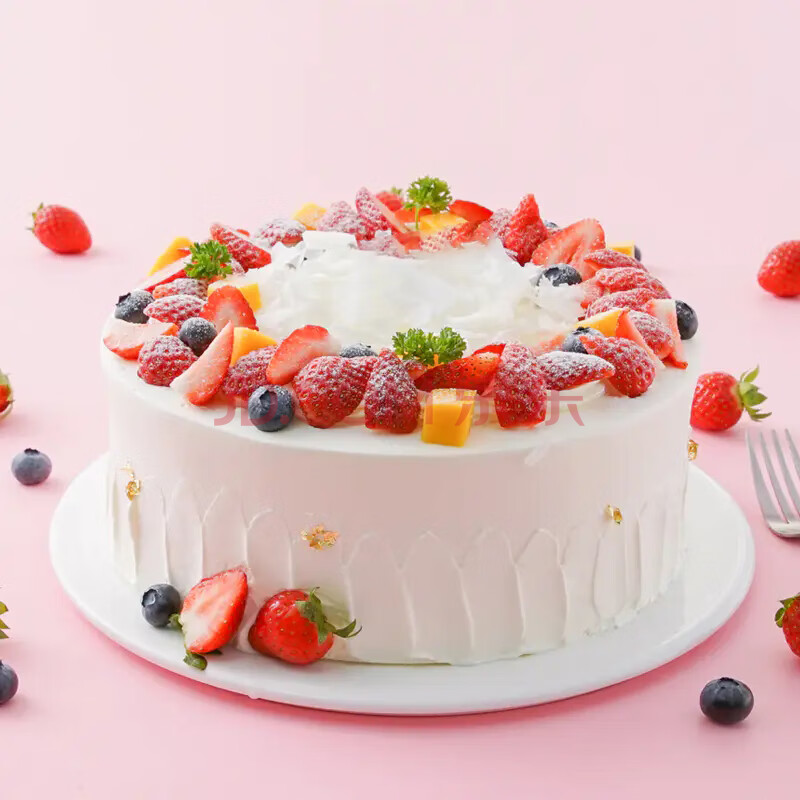 网红抖音小红书动物奶油安佳淡奶油生日蛋糕全国同城当天送达北京南京