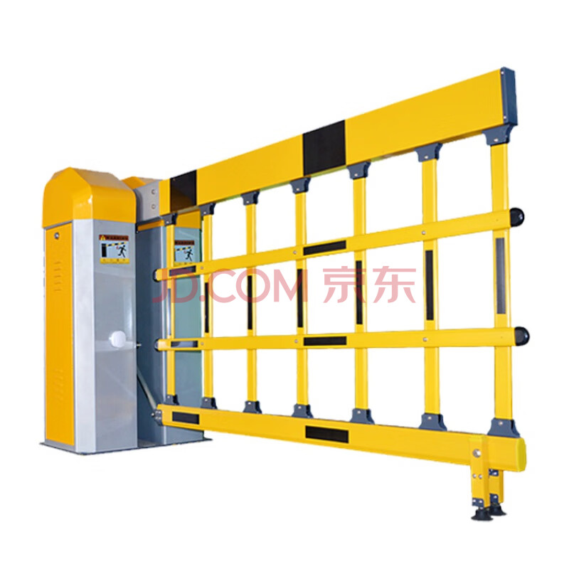空降闸栅栏一体机小区门禁电动升降杆停车场自动车牌识别定制 道闸