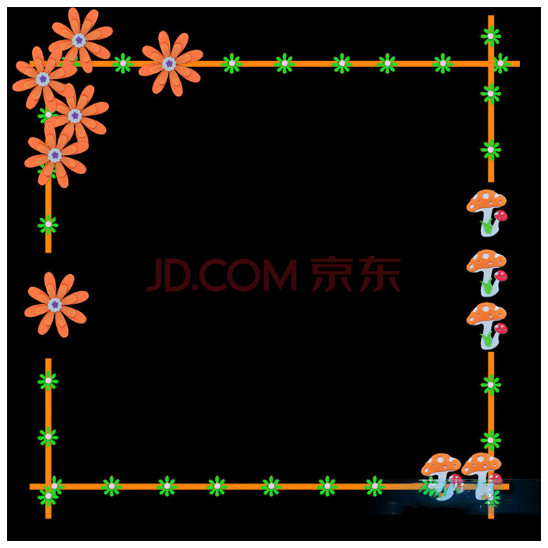 幼儿园小学班级文化墙贴 黑板报教室布置 组合区角边框围栏装饰 02