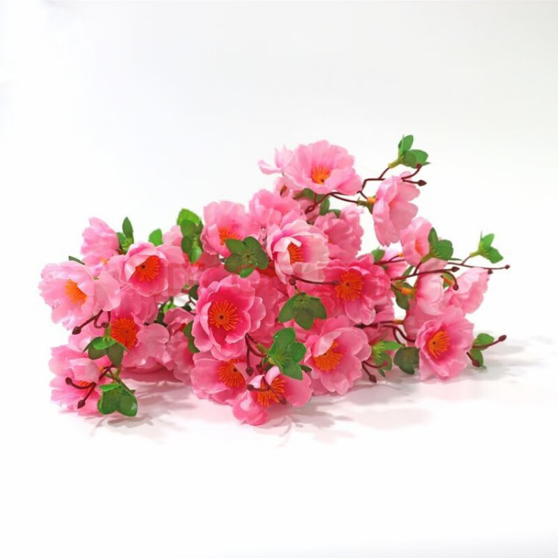 单支假花仿真花塑料花假花向日葵布艺装饰花干花绢花布花小把束花 单