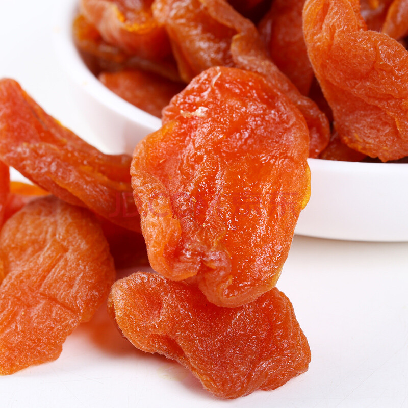 山东特产杏干杏肉500g原味无核红杏脯杏肉散装蜜饯水果干零食 250g*1