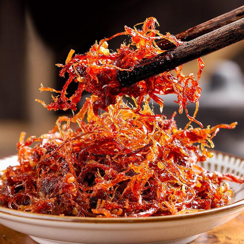 重庆特色特产磨町山谷手撕牛肉口味混装 灯影牛肉丝口味混装300g/袋