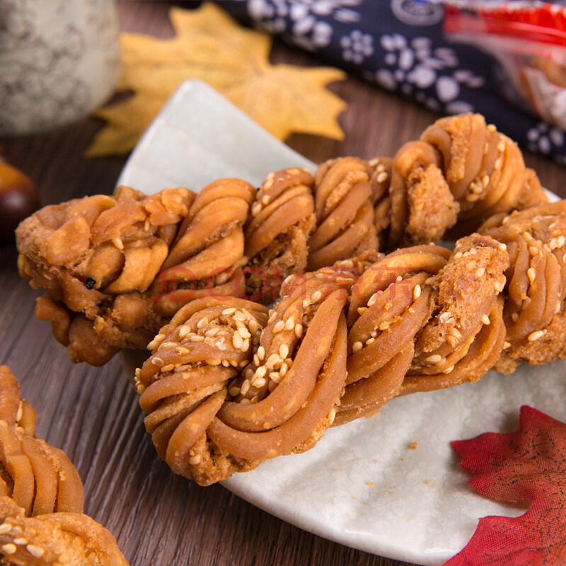 雨小姐 天津特产正宗桂发祥十八街大麻花散装多口味传统糕点夹馅零食