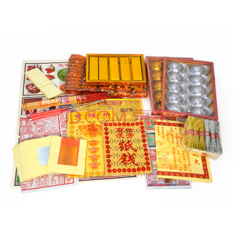清明节祭祀套餐烧纸用品用纸香纸上坟纸钱大全冥纸老式金元宝