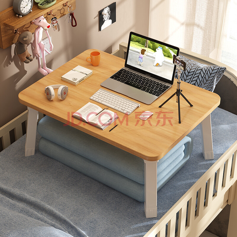 琪曼帝思床上电脑桌可折叠书桌家用床头卧室坐地飘窗大学生宿舍大号