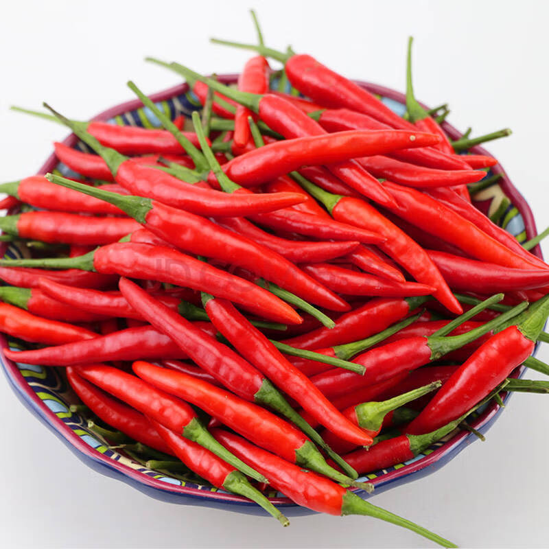 小米椒超辣新鲜现摘朝天椒红辣椒特辣小辣椒当季蔬菜剁椒 现摘3斤装中