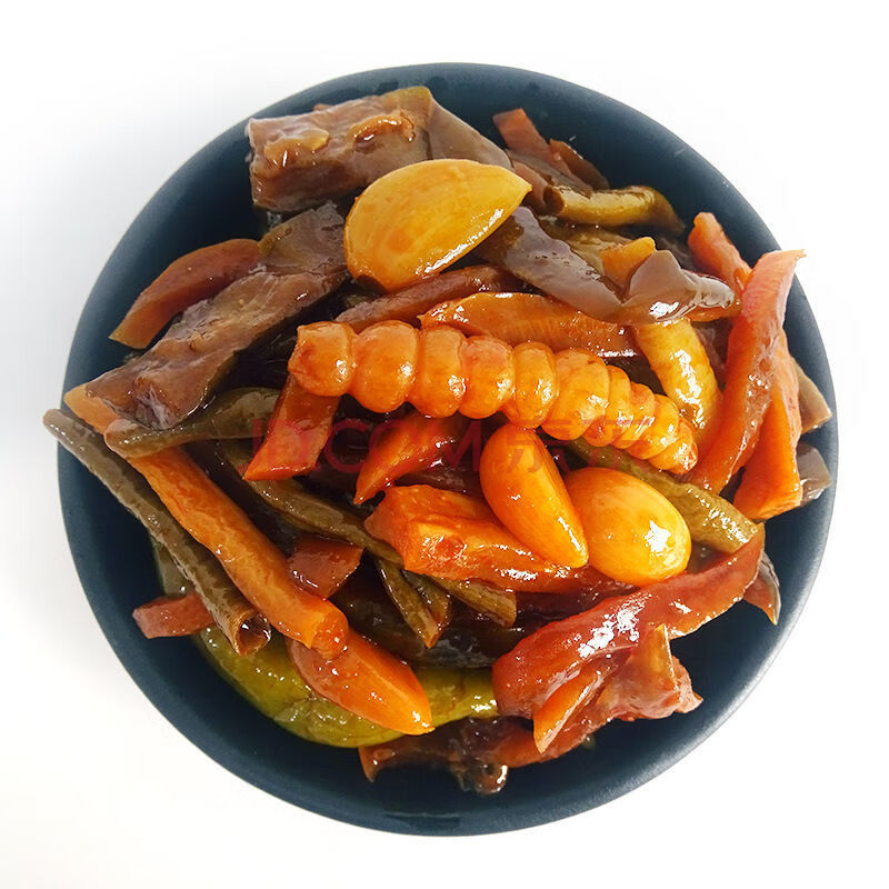 酱八宝菜萝卜干榨菜黄瓜辣椒咸菜下饭菜开胃菜整箱批发 6包酱八宝