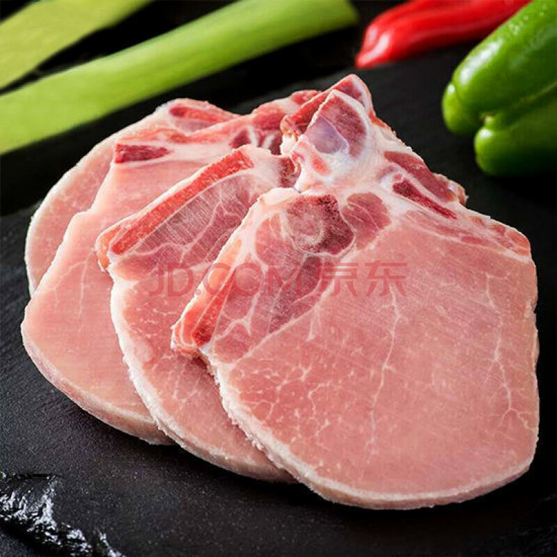 猪牛羊肉 猪肉 味出道(weichudao) 顺丰 新鲜冷冻猪 大排片 肉 带骨