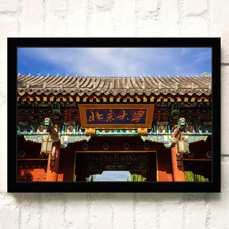 纤雅洁大学海报 北大清华/浙大复旦海报 浙江北京大学985励志高名校挂