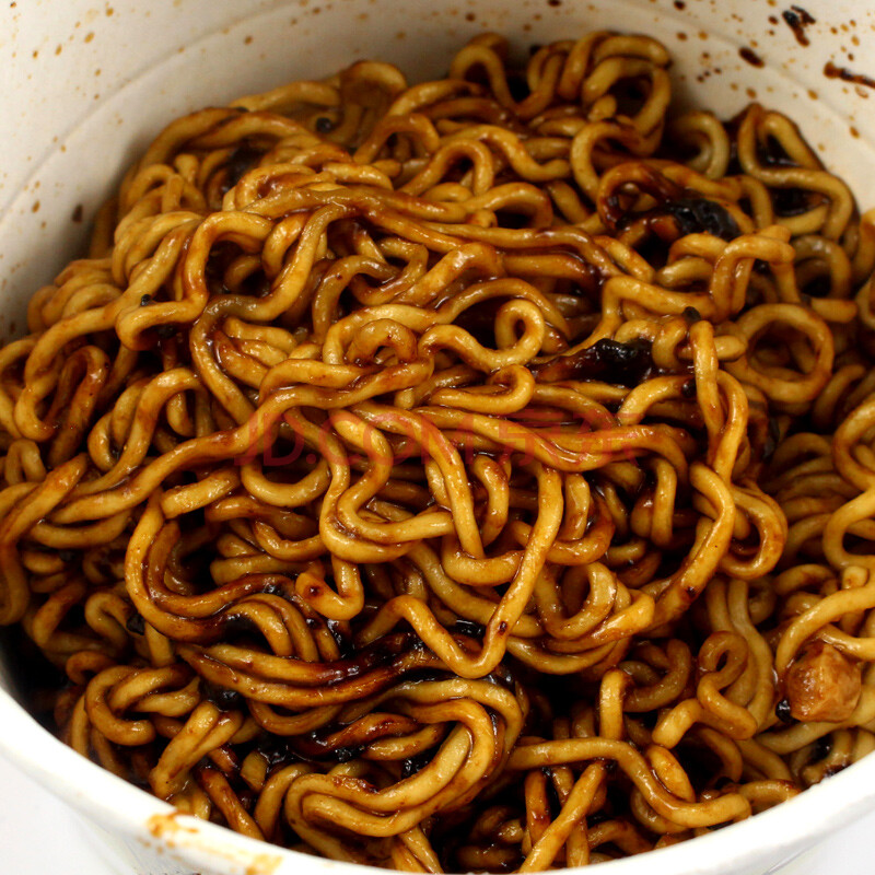 韩国农心炸酱面韩剧黑色炸酱面韩国进口方便面橄榄油炸酱面大碗面123g