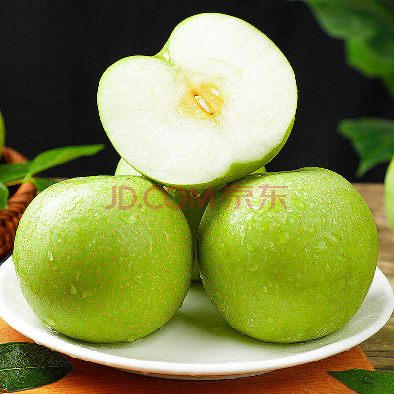 安徽砀山酥梨 新鲜水果青梨绿宝石脆梨现摘梨子果园直发 带箱5斤装