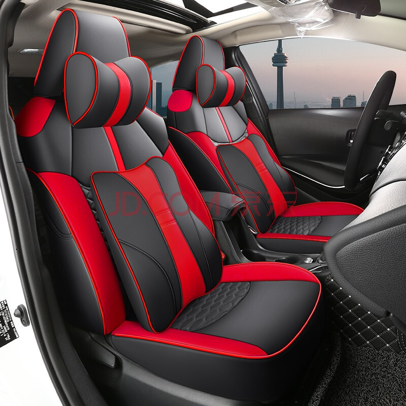 雅蕊2021款丰田卡罗拉座套专用全包新卡罗拉汽车坐垫座椅套四季用 黑