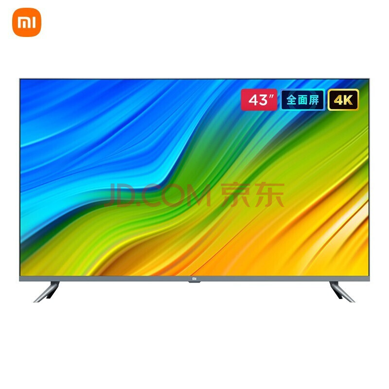 43英寸 金属全面屏 4k hdr超高清 内置小爱智能网络教育电视l43m5-es