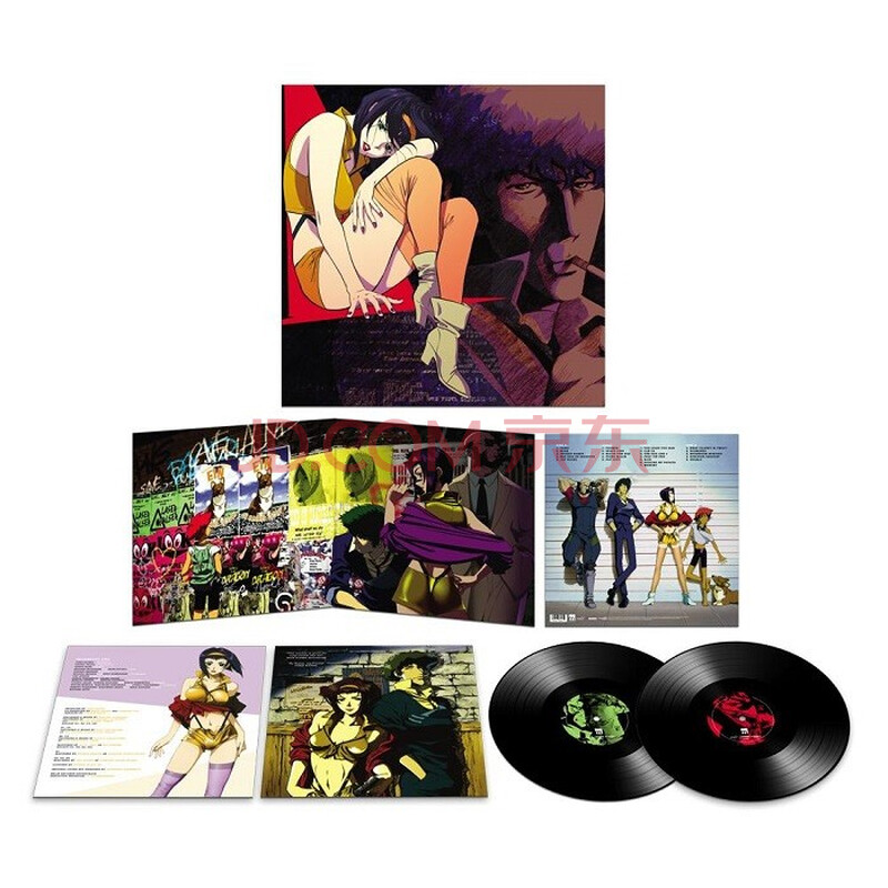 正版 菅野洋子 cowboy bebop 星际牛仔 原声带 2lp黑胶唱片 lp