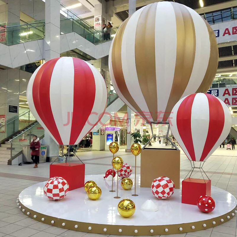 热气球户外装饰品婚礼开业活动气氛场景室外布置摆件橱窗美陈道具