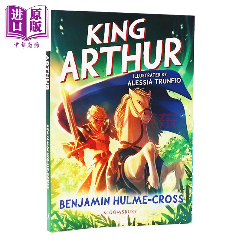 亚瑟王 king arthur 英文原版小说 大字插画版简单易懂 进口图书 英语