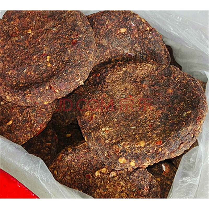 下饭菜农家手工原汁原味豆子粑粑6个装750g 6个豆子粑粑