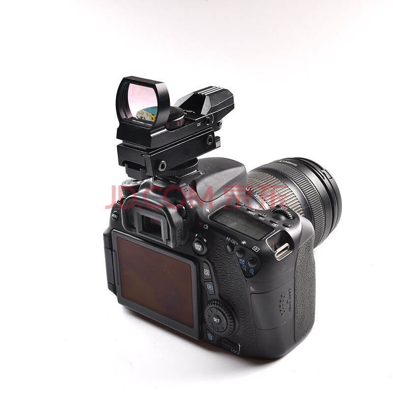 reticle四变点全息瞄准器单反相机寻鸟镜内红点瞄准镜 hd101寻鸟镜带