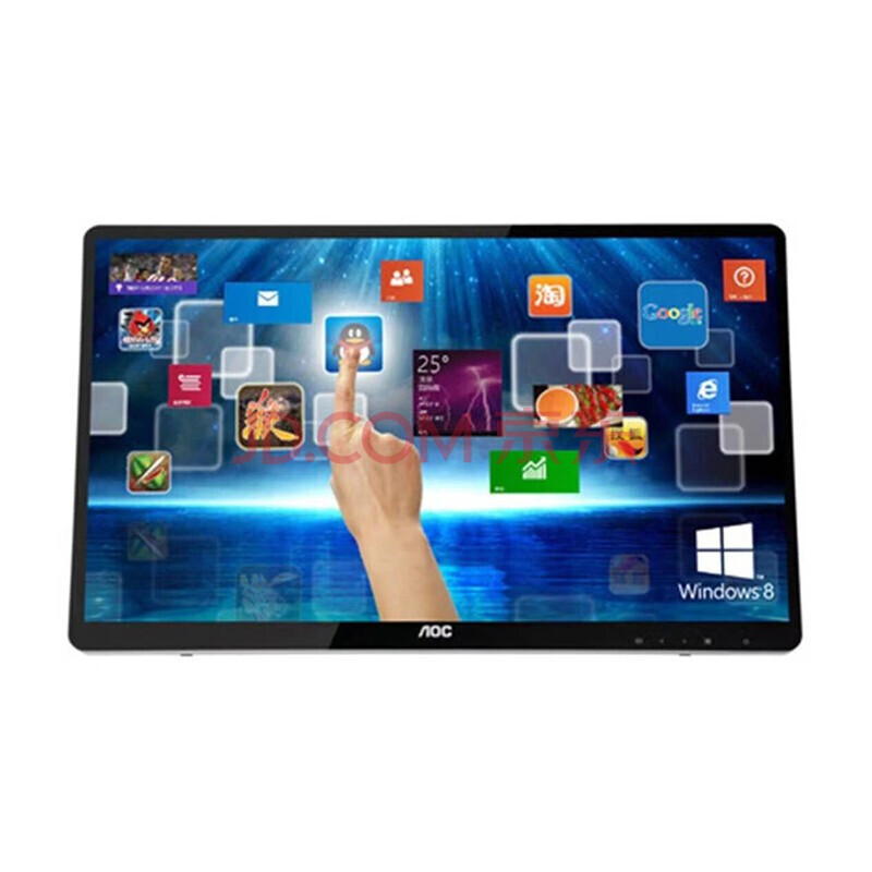 aoc e2272pwut/bs 触控显示器 21.5英寸10点电容屏 触摸电脑屏幕