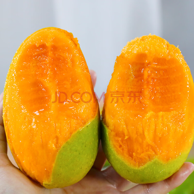 深子湖 云南鸡蛋芒本地芒果椰香芒果水果新鲜绿皮鸡蛋芒果10斤整箱 10