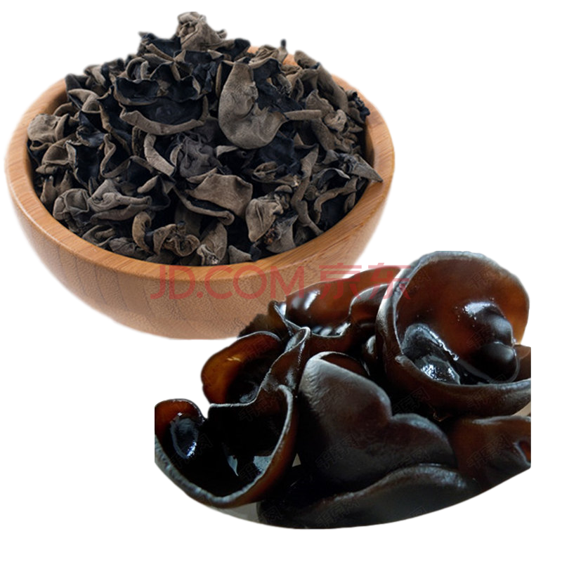 秋木耳100g 黑木耳肉厚无根小秋耳 火锅食材煲汤材料