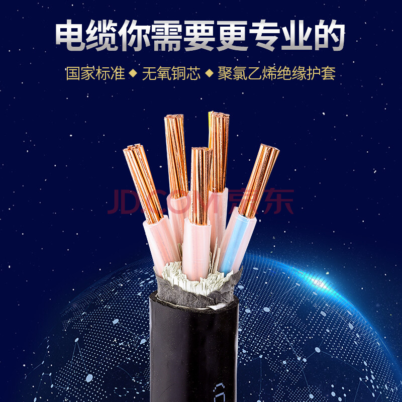 zr yjv電纜4 1芯10 16 25 35 50 70平方銅芯電線三相國標戶外工程電源