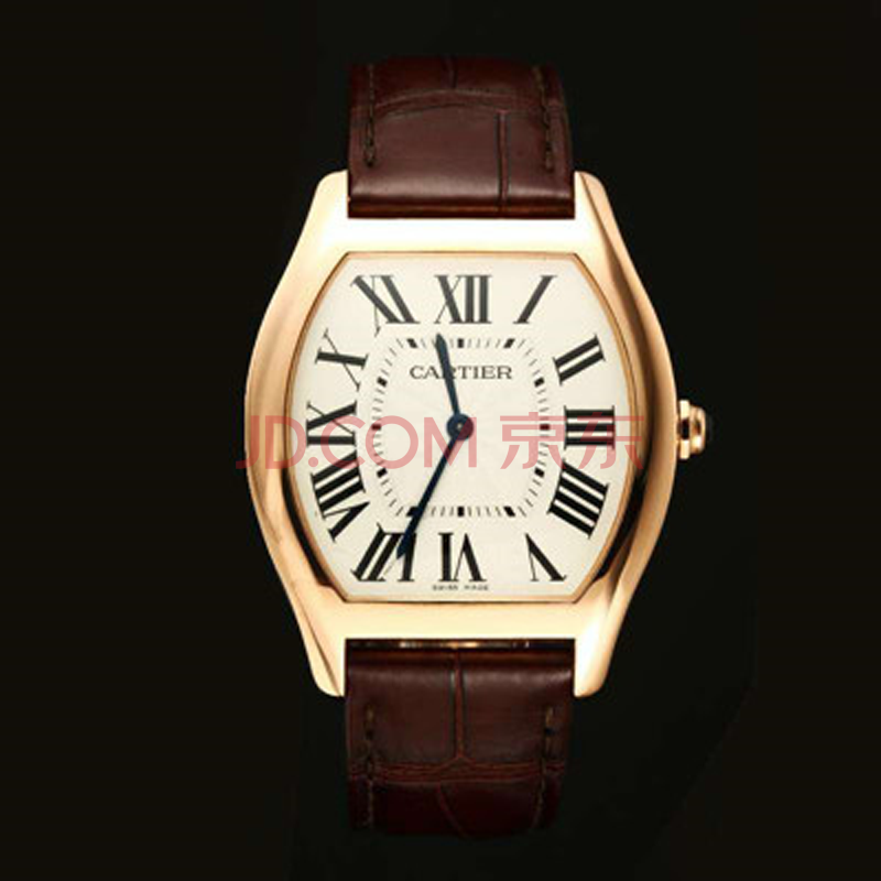【95新】卡地亚cartier亚龟系列18k玫瑰金机械表男表wgto0002