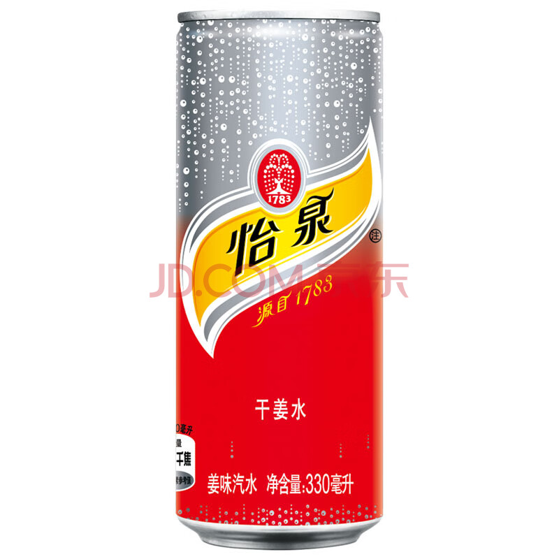 怡泉(schweppes) 干姜水姜味汽水 330ml