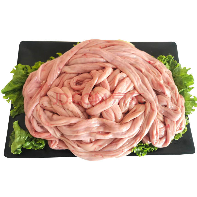 青封铭农家土猪新鲜猪小肠 圈圈肠农村土笨猪新杀生苦肠猪肠子灌血肠