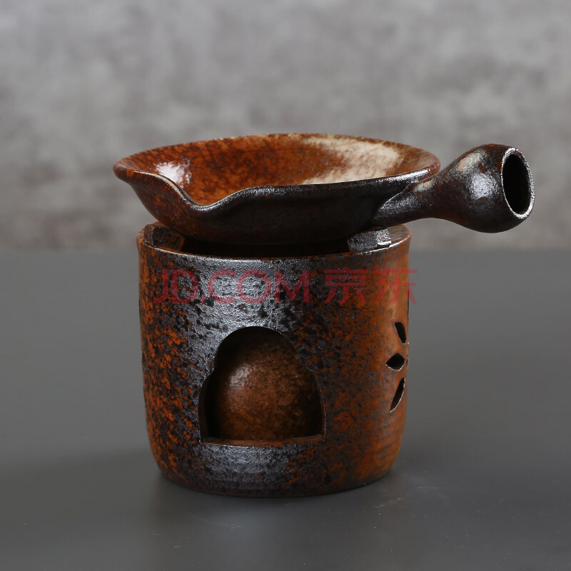 茶炉手工茶叶烘焙提香茶炉醒茶器复古粗陶窑变茶道茶具配件陶瓷烤茶器