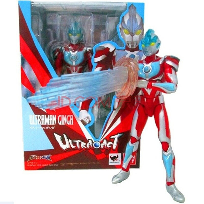 艾克斯奥特曼赛罗玩具关节可动模型shf无限形态国产 银河奥特曼