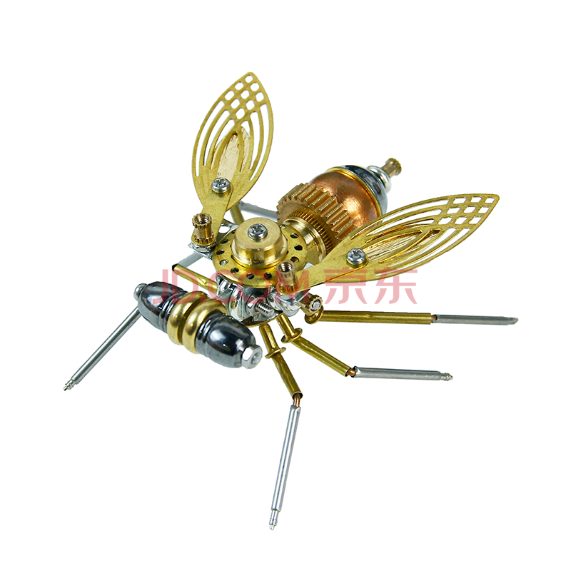 明画 机械昆虫金属3d立体拼装模型高难度手工创意蚂蚁