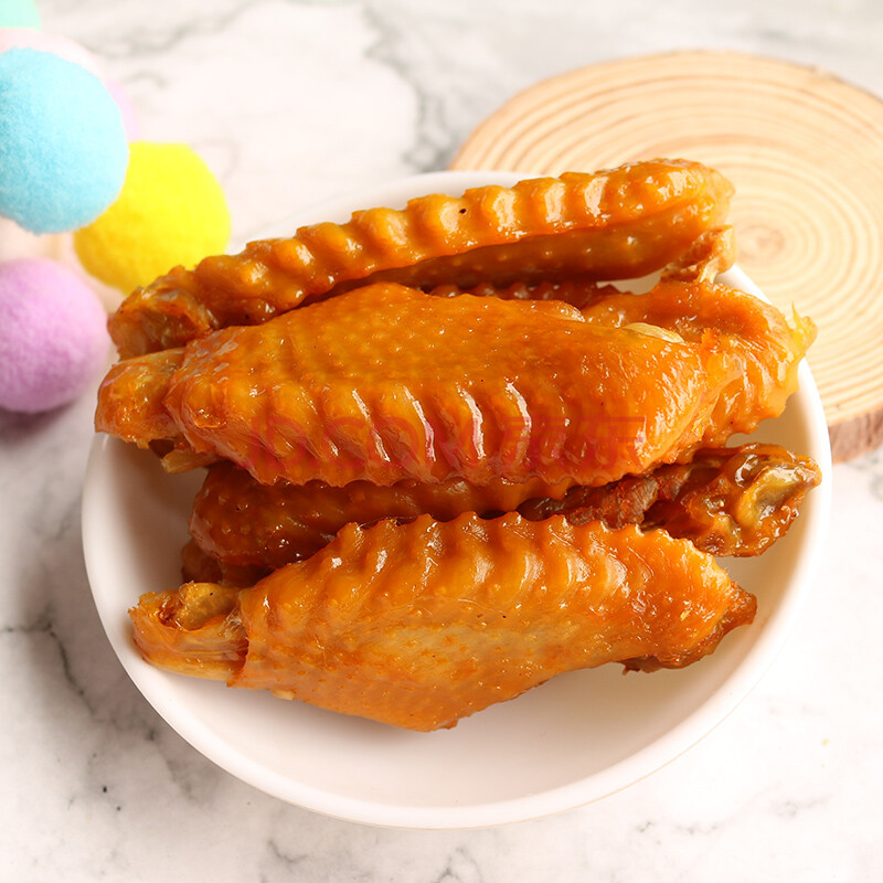 鸡翅中500g一口地道特好吃盐焗五香温州特产真空熟食卤味 500g
