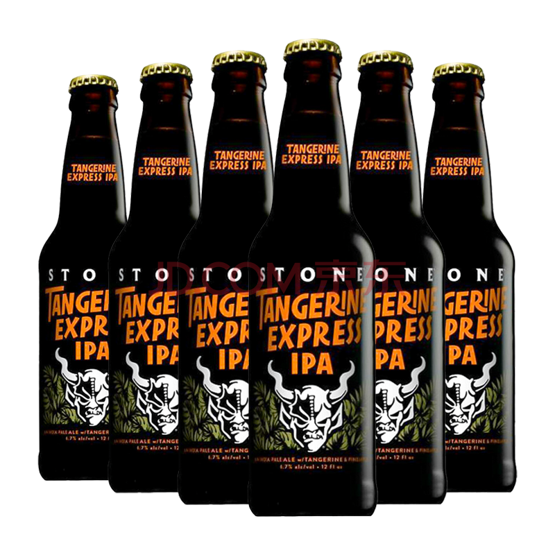 美国进口啤酒 巨石/stone 精酿啤酒 355ml瓶巨石啤酒系列 艾尔啤酒ipa